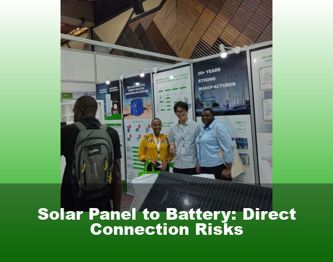 Solar Panel to Battery: Direct Connection Risks